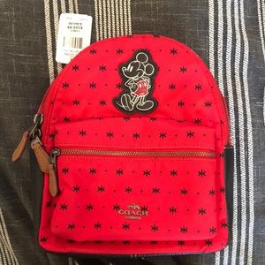Coach Disney Mickey Mouse Mini Backpack